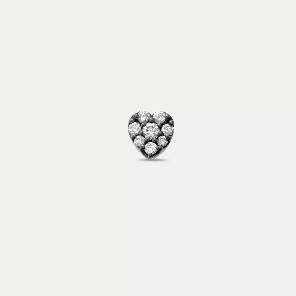 Cherie Diamond White Gold Single Earring
