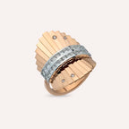 Hera 0.99 CT Princess Cut Diamond Rose Gold Ring