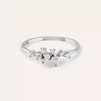 Mela Diamond White Gold Ring