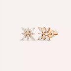 Juno Diamond Rose Gold Earrings