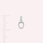 Kalei Diamond White Gold Single Earring