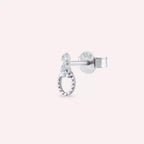 Kalei Diamond White Gold Single Earring