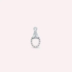 Kalei Diamond White Gold Single Earring