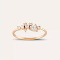 Rina 0.46 CT Diamond Rose Gold Ring