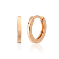 14K Rose Gold Hoop Earrings
