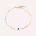 Lana Sapphire Stone Yellow Gold Bracelet
