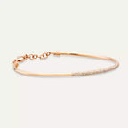 Lean Diamond Rose Gold Bracelet