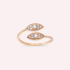 Liane Diamond Rose Gold Ring