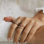 Poem 1.04 CT Diamond and Pink Sapphire Ring