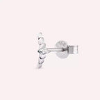 Liora Diamond White Gold Single Earring