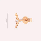 Liora Diamond Rose Gold Single Earring