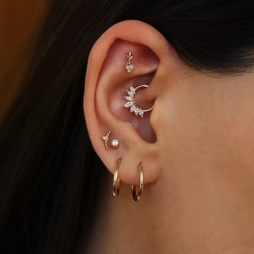 Liora Diamond Rose Gold Single Earring