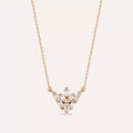 Livas Diamond Rose Gold Necklace