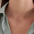 Livas Diamond Rose Gold Necklace