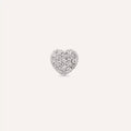Eros White Gold Single Earring with Diamond