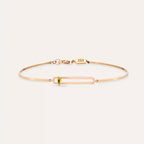 Mila Yellow Sapphire Rose Gold Bracelet