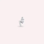Mira Diamond White Gold Single Earring