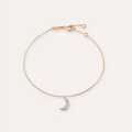 Mona Diamond Rose Gold Anklet