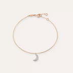 Mona Diamond Rose Gold Anklet