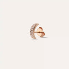 Mona Diamond Rose Gold Single Earring
