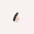 Niva Black Diamond Rose Gold Piercing