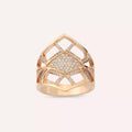Arca 0.48 CT Diamond Rose Gold Ring