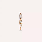 Nova Diamond Rose Gold Piercing