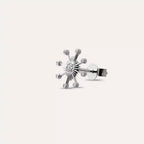 Flux 0.05 CT Diamond White Gold Single Earring
