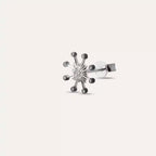 Flux Diamond White Gold Single Earring