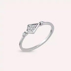 Prisma Diamond White Gold Ring