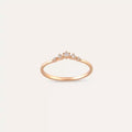 Raven Diamond Rose Gold Ring