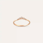 Raven Diamond Rose Gold Ring