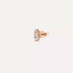 Sirius Mini Diamond Rose Gold Earrings