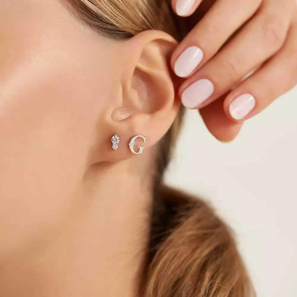 Sirius Diamond White Gold Earrings