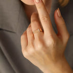 Unity Diamond Rose Gold Ring