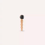 Spot Black Diamond Rose Gold Piercing