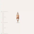 Peak Diamond Single Earring