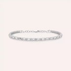 Pyra Diamond White Gold Bracelet