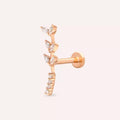Ravina Diamond Rose Gold Piercing