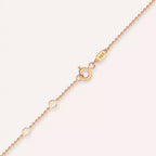 Raya Ruby and Diamond Rose Gold Necklace