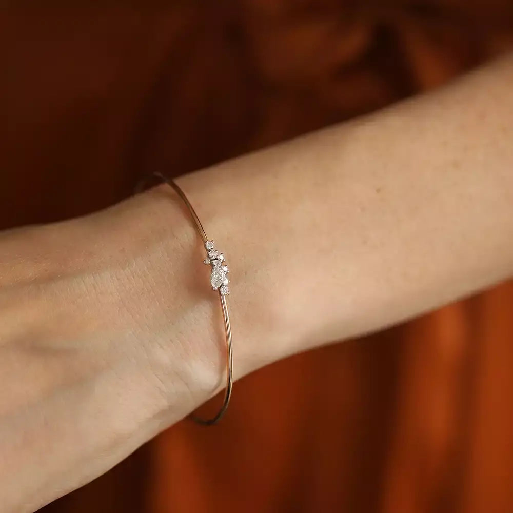 Rina Diamond Rose Gold Bracelet