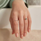 Micra 0.06 CT Diamond White Gold Ring