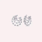 Sirav Diamond White Gold Earrings