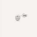 Soleil Diamond White Gold Single Earring