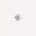Soleil Diamond White Gold Single Earring