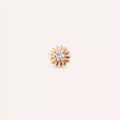 Soleil Diamond Rose Gold Single Earring