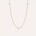 Tess Diamond Rose Gold Necklace