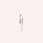 Tiara Diamond White Gold Single Earring