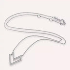Vector 0.16 CT Diamond White Gold Necklace