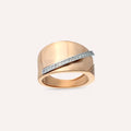 Vectra 0.29 CT Diamond Rose Gold Ring
